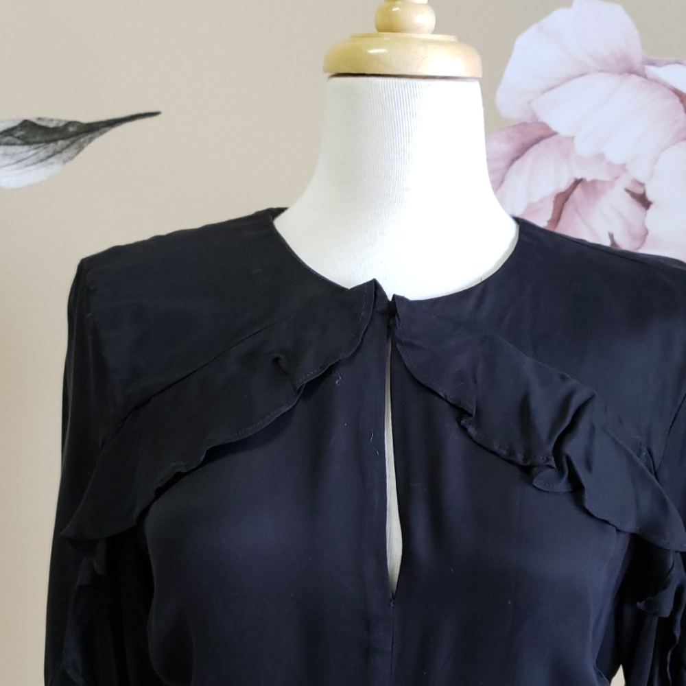 Bardot Long sleeve Mini dress - Picture 2 of 8